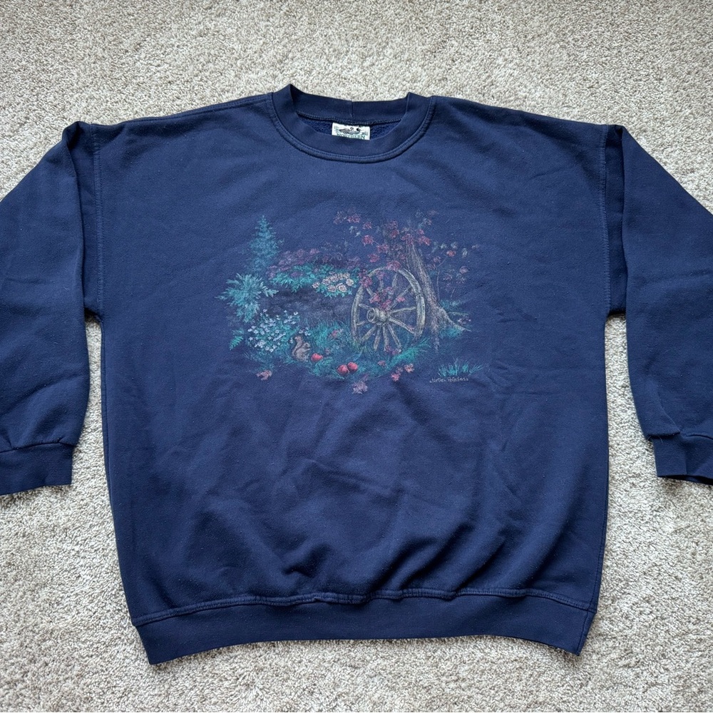 Vintage Northern Reflections Garden Large Crewneck